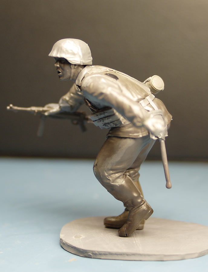 Sculpture: Waffen-SS trooper, photo #2