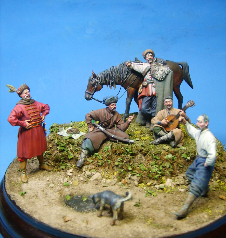 Dioramas and Vignettes: Zaporozhye cossacks, 1649-57, photo #2