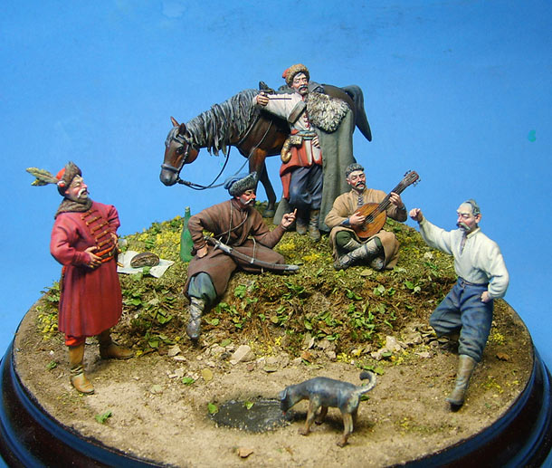 Dioramas and Vignettes: Zaporozhye cossacks, 1649-57
