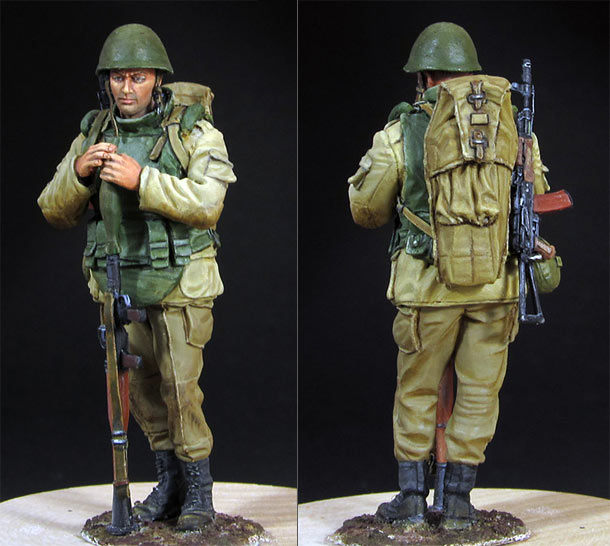 Figures: Modern Russian trooper, Maykop brigade