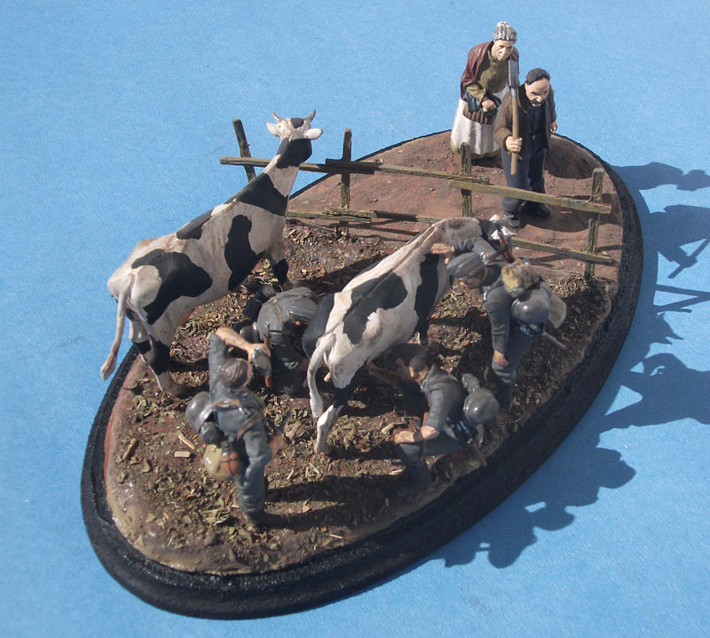 Диорамы и виньетки: Завтрак. Где-то в Европе, фото #2