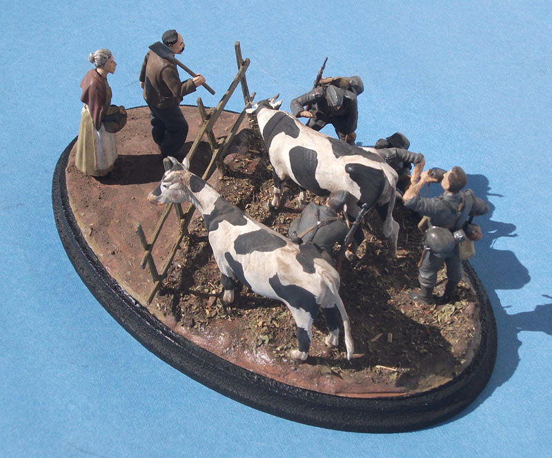 Диорамы и виньетки: Завтрак. Где-то в Европе, фото #3