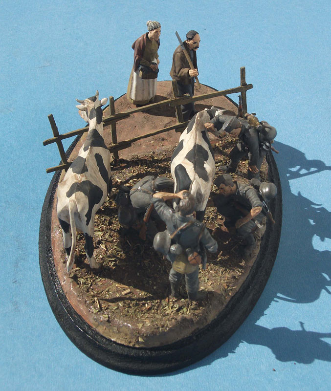 Диорамы и виньетки: Завтрак. Где-то в Европе, фото #5