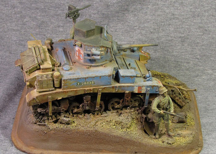 Dioramas and Vignettes: M3 Stuart, photo #12