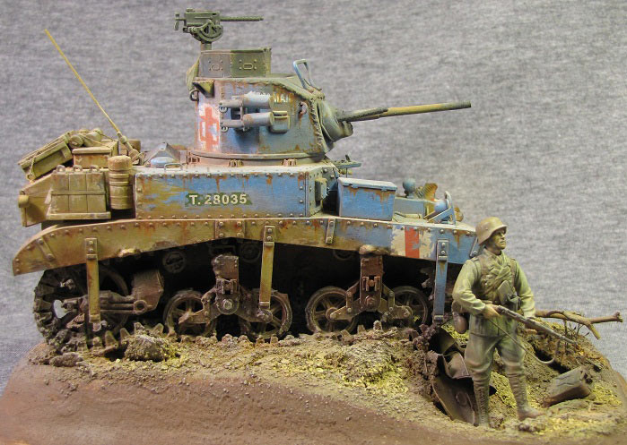 Dioramas and Vignettes: M3 Stuart, photo #4