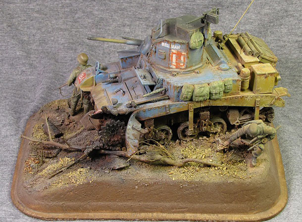 Dioramas and Vignettes: M3 Stuart