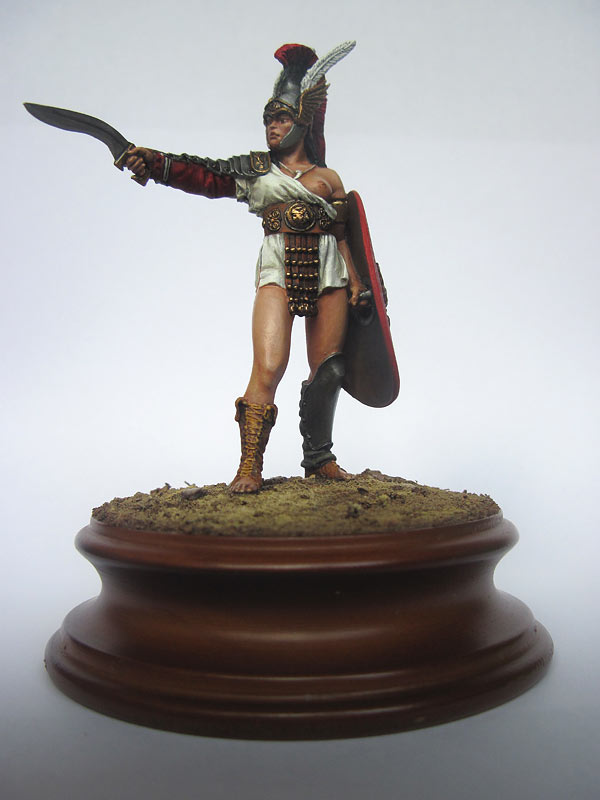 Figures: Roman gladiatress, photo #1