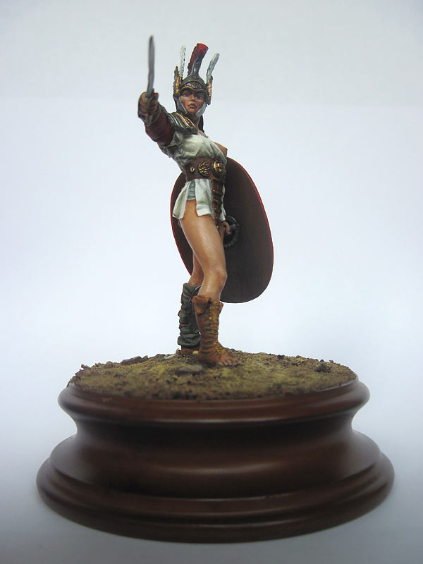 Figures: Roman gladiatress, photo #2