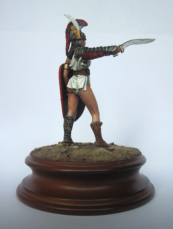 Figures: Roman gladiatress, photo #3