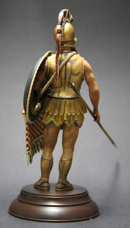 Figures: Greek hoplite, IV cent. B.C., photo #3