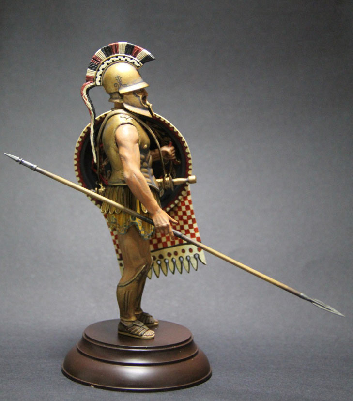 Figures: Greek hoplite, IV cent. B.C., photo #4