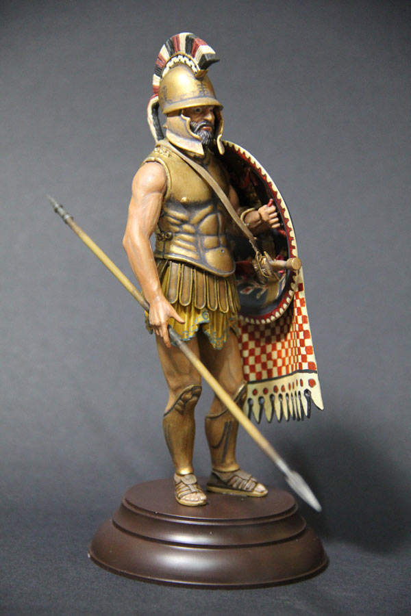 Figures: Greek hoplite, IV cent. B.C., photo #5