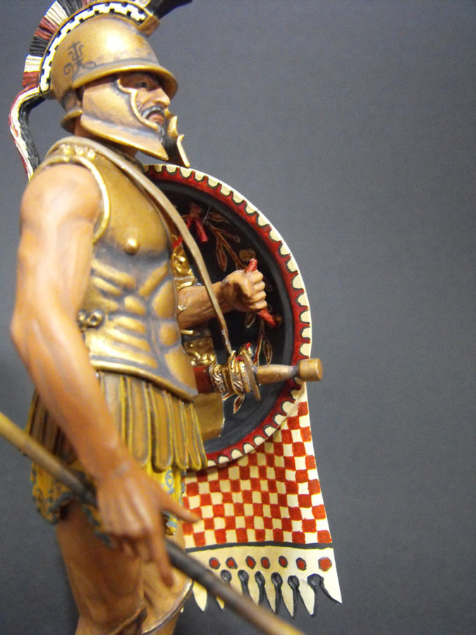 Figures: Greek hoplite, IV cent. B.C., photo #8