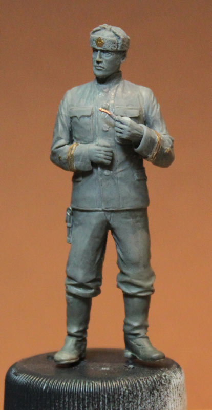 Sculpture: Lieutenant commander, USSR, 1939-43, photo #1