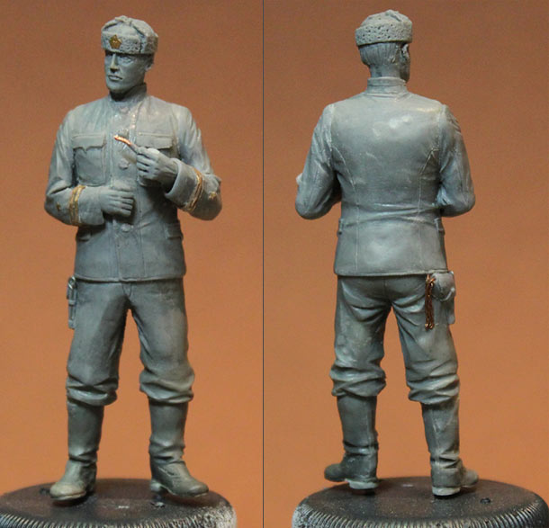 Sculpture: Lieutenant commander, USSR, 1939-43