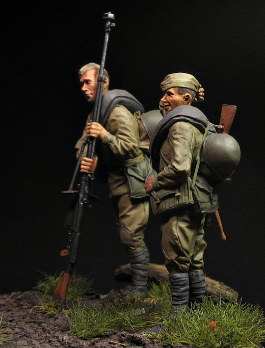 Figures: Soviet AT team, photo #4