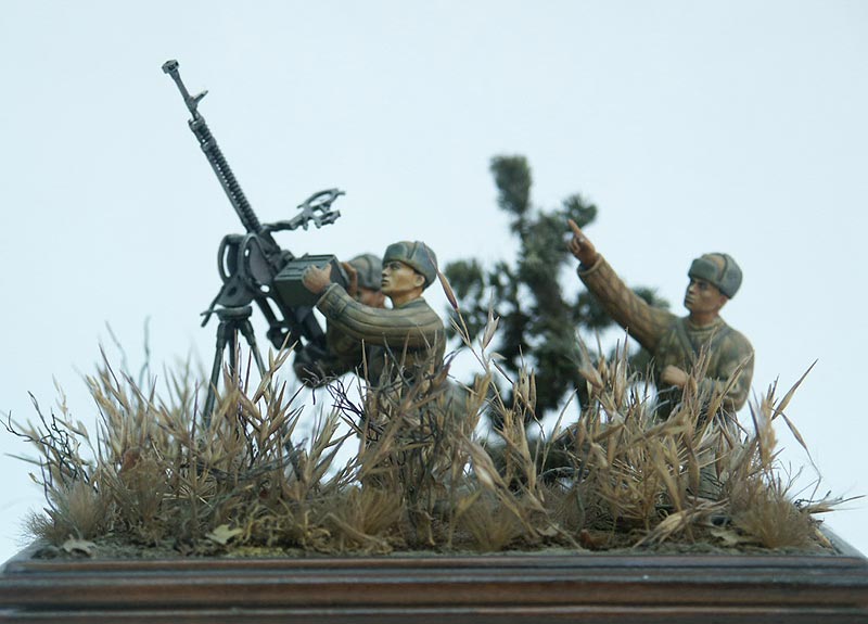 Dioramas and Vignettes: Chinese PLA Machine Gunners, photo #1