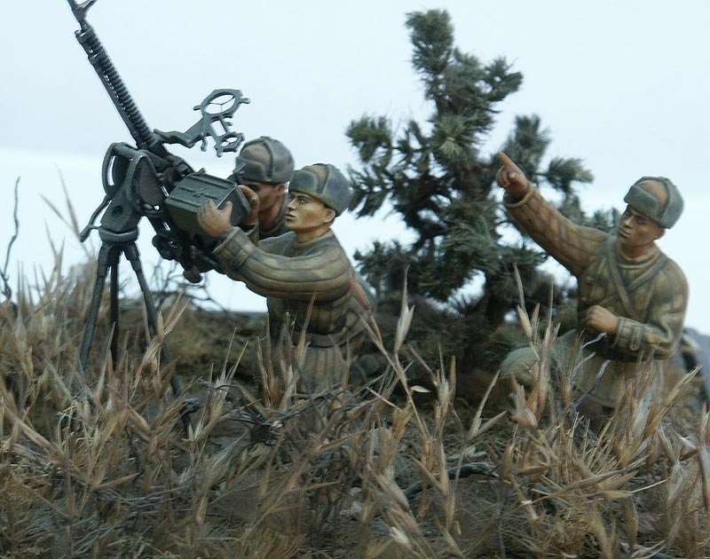 Dioramas and Vignettes: Chinese PLA Machine Gunners, photo #5