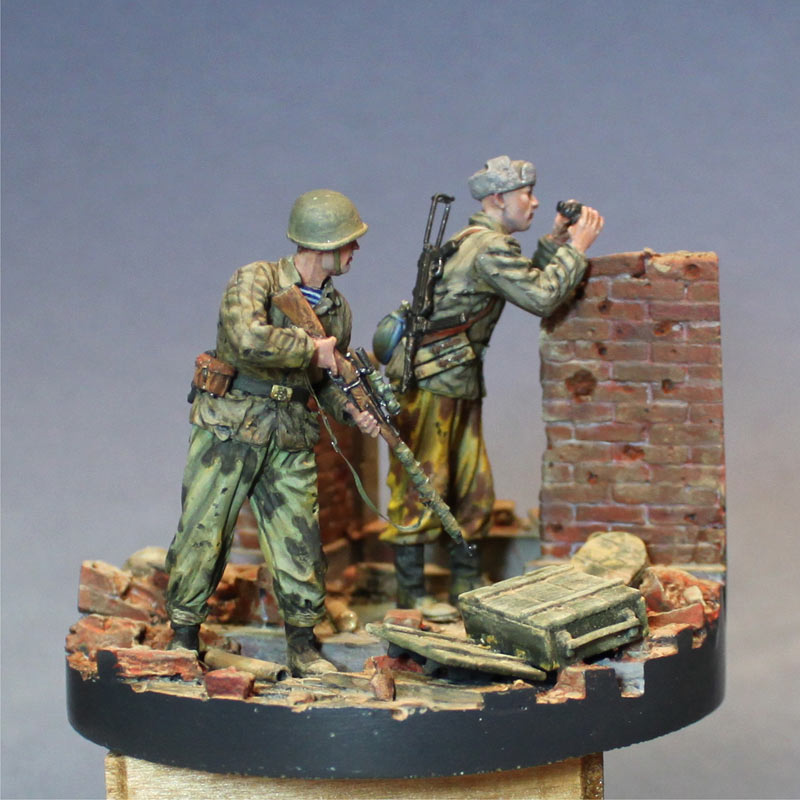 Dioramas and Vignettes: The hunt has begun. Stalingrad, 1942, photo #7