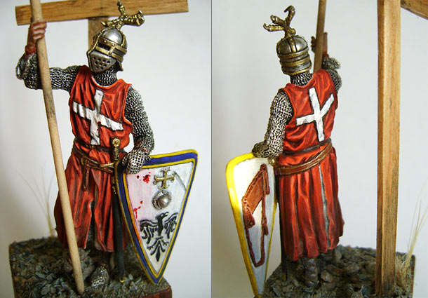 Figures: European knight, XII-XIII century