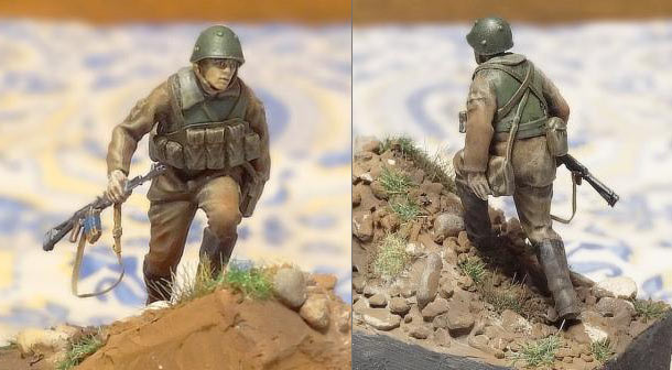 Figures: Soviet infantryman