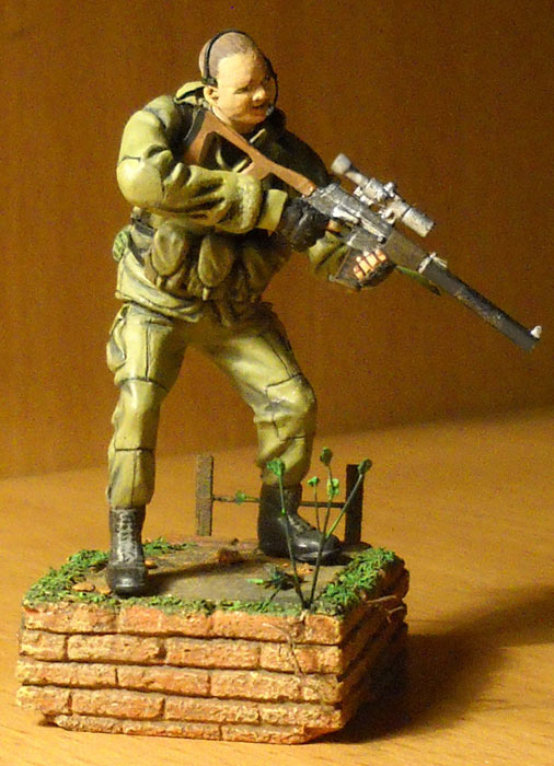 Figures: Russian special forces trooper, photo #1