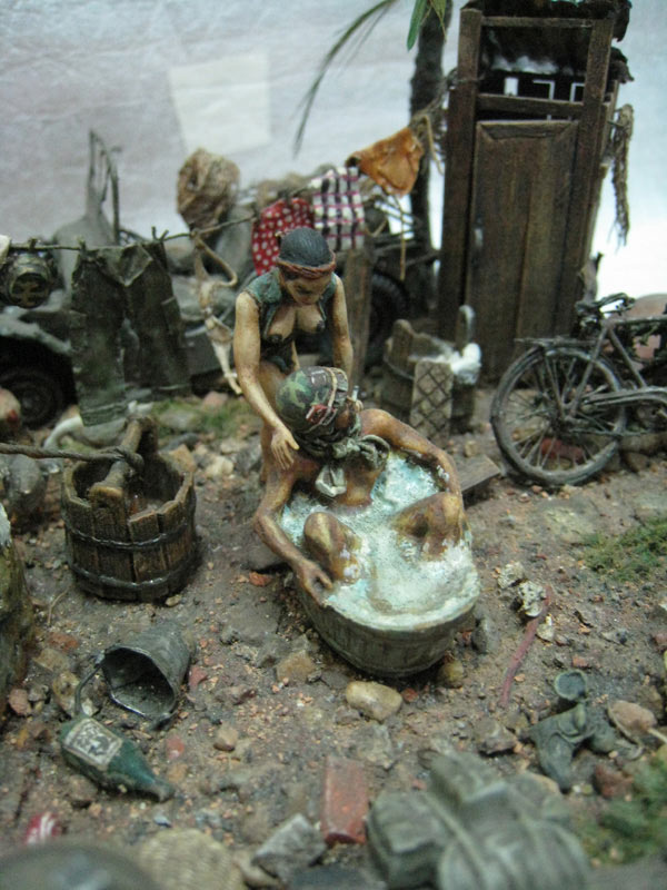 Dioramas and Vignettes: Saturday Bath, Vietnam, photo #3