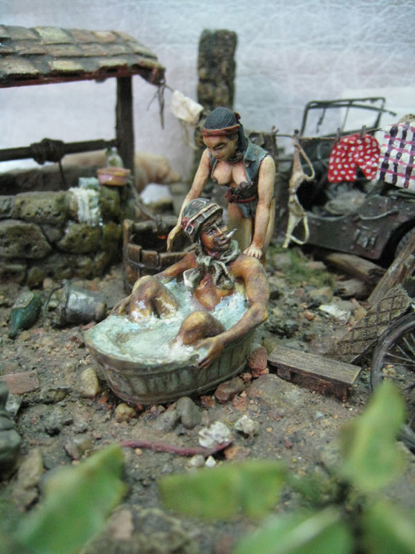 Dioramas and Vignettes: Saturday Bath, Vietnam, photo #4