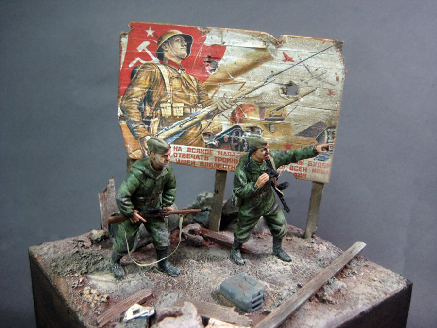 Dioramas and Vignettes: Soviet snipers, photo #2