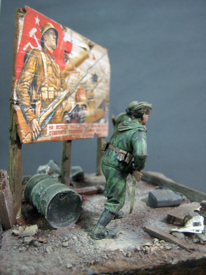Диорамы и виньетки: Советские снайперы, фото #3