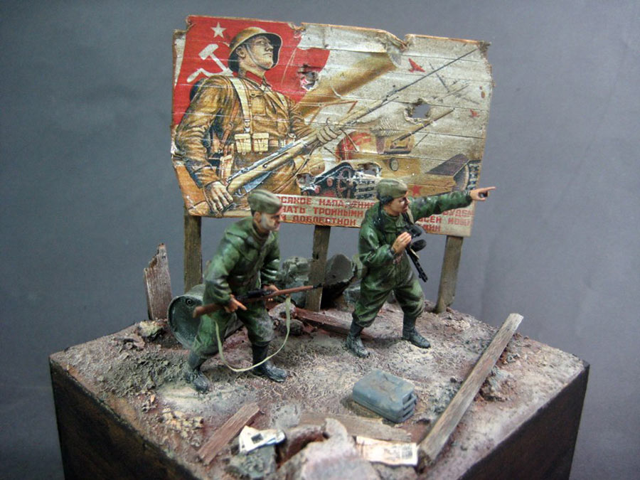 Dioramas and Vignettes: Soviet snipers, photo #5