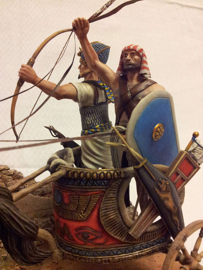 Dioramas and Vignettes: Pharaon's chariot, XII cent. B.C., photo #3