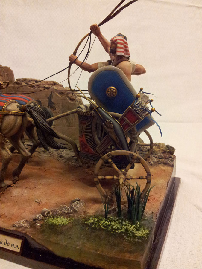 Dioramas and Vignettes: Pharaon's chariot, XII cent. B.C., photo #5
