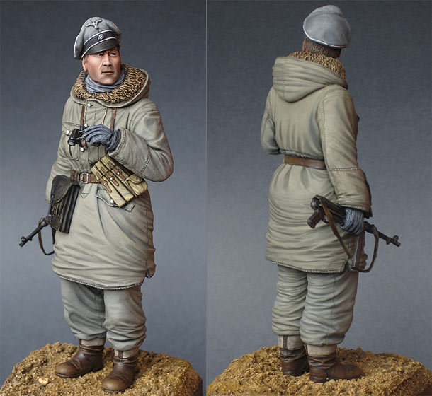 Figures: Waffen-SS officer, 1943-45