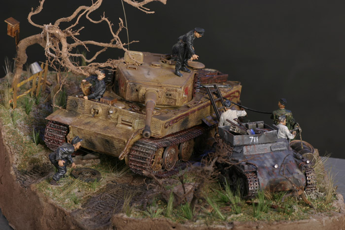Dioramas and Vignettes: Tiger and Puppy, photo #1