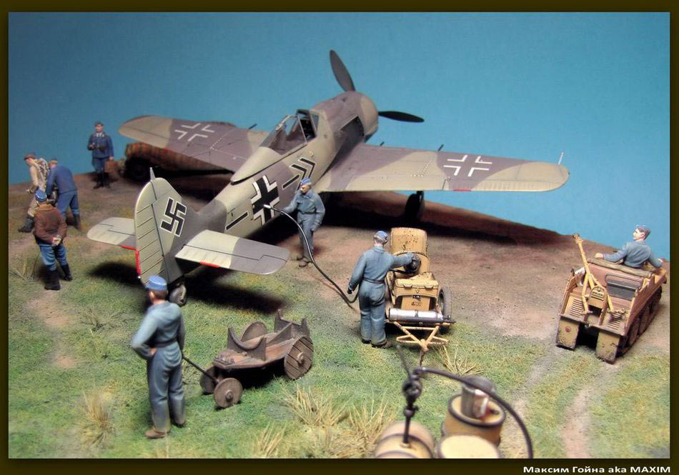 Dioramas and Vignettes: Before the take-off, photo #1