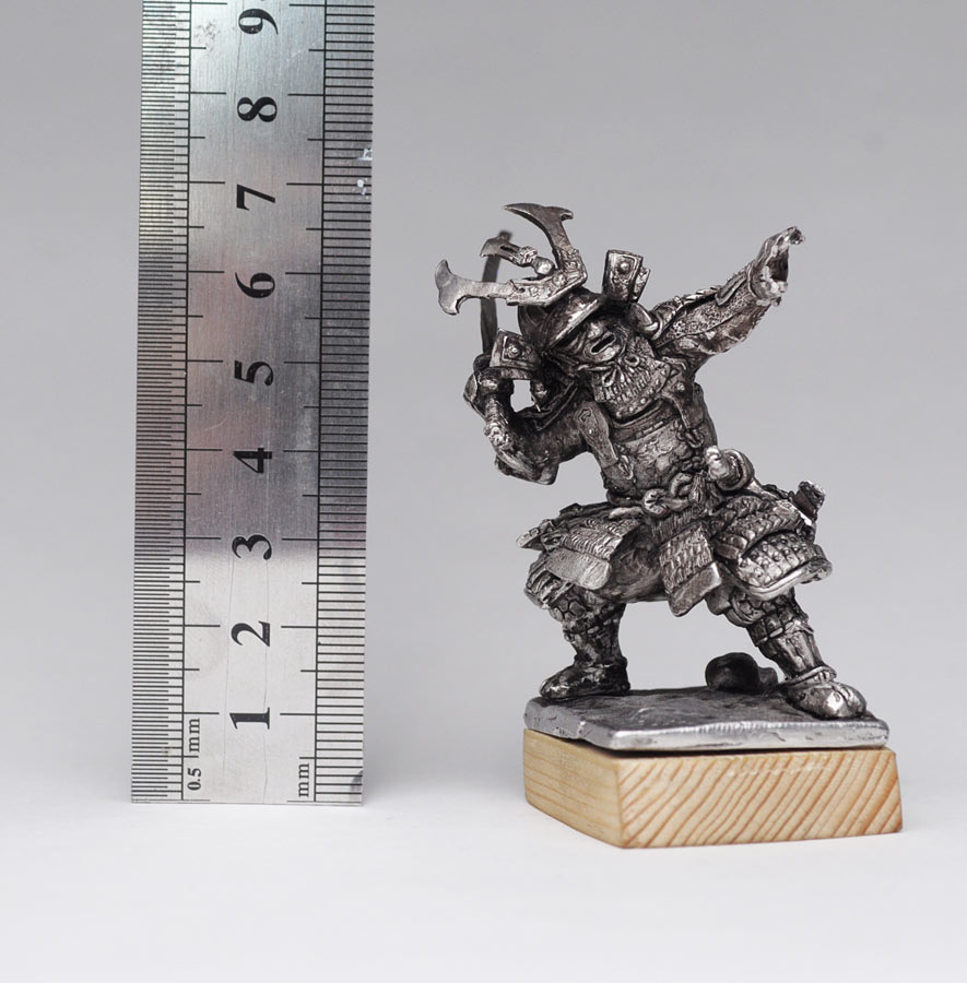 Sculpture: Samurai, XV-XVI cent., photo #10