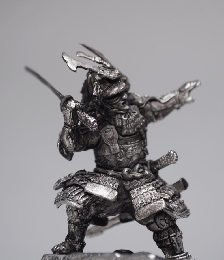 Sculpture: Samurai, XV-XVI cent., photo #11