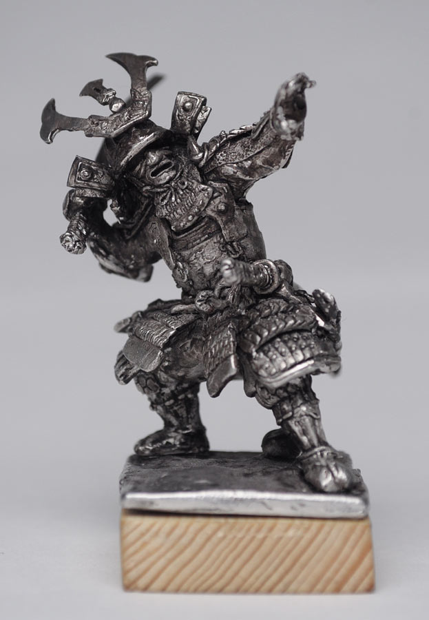 Sculpture: Samurai, XV-XVI cent., photo #2
