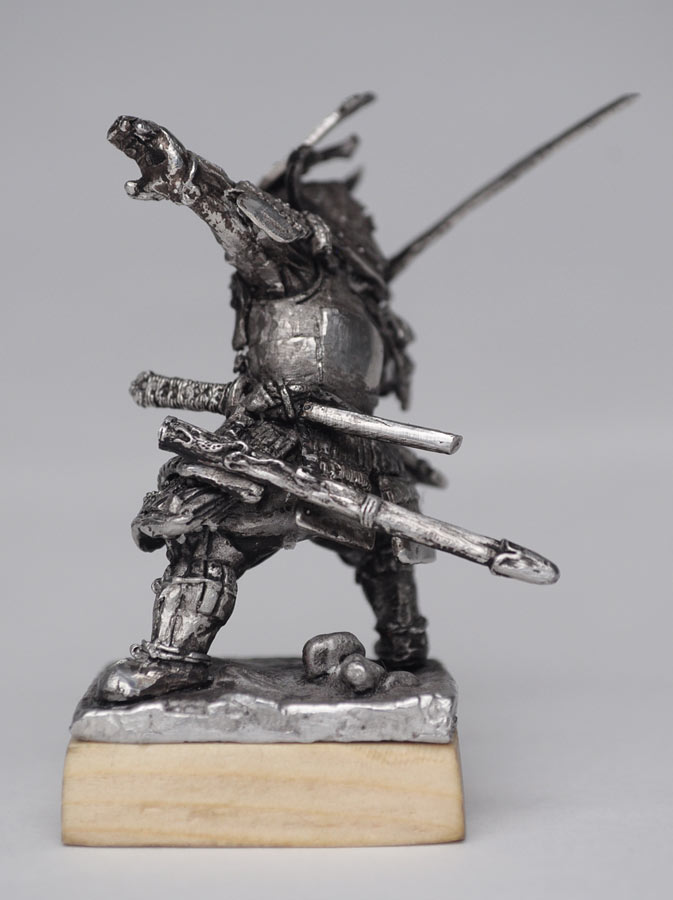 Sculpture: Samurai, XV-XVI cent., photo #4
