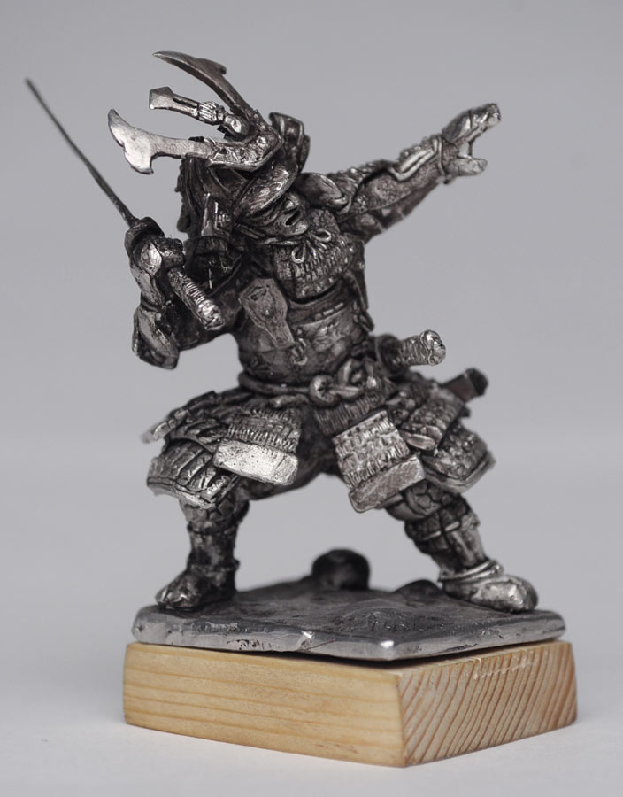 Скульптура: Японский самурай, XV-XVI вв., фото #9