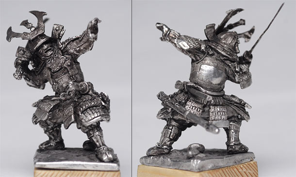 Sculpture: Samurai, XV-XVI cent.