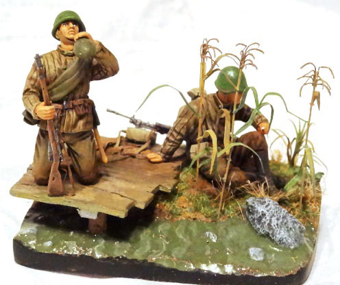 Dioramas and Vignettes: Soviet machine gunners., photo #1