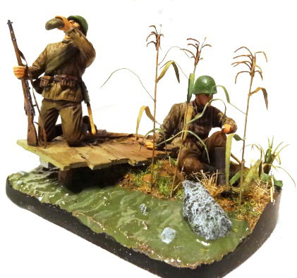 Dioramas and Vignettes: Soviet machine gunners., photo #6