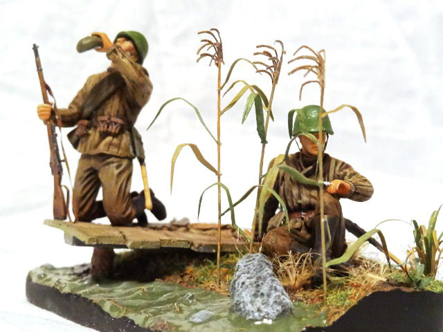 Dioramas and Vignettes: Soviet machine gunners., photo #8