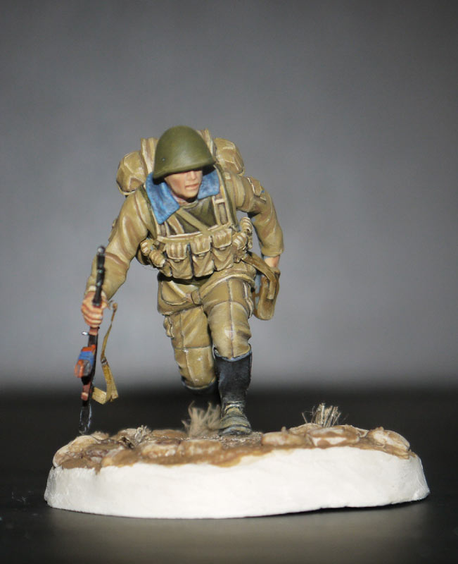 Figures: Soviet paratrooper, Afghanistan, photo #1