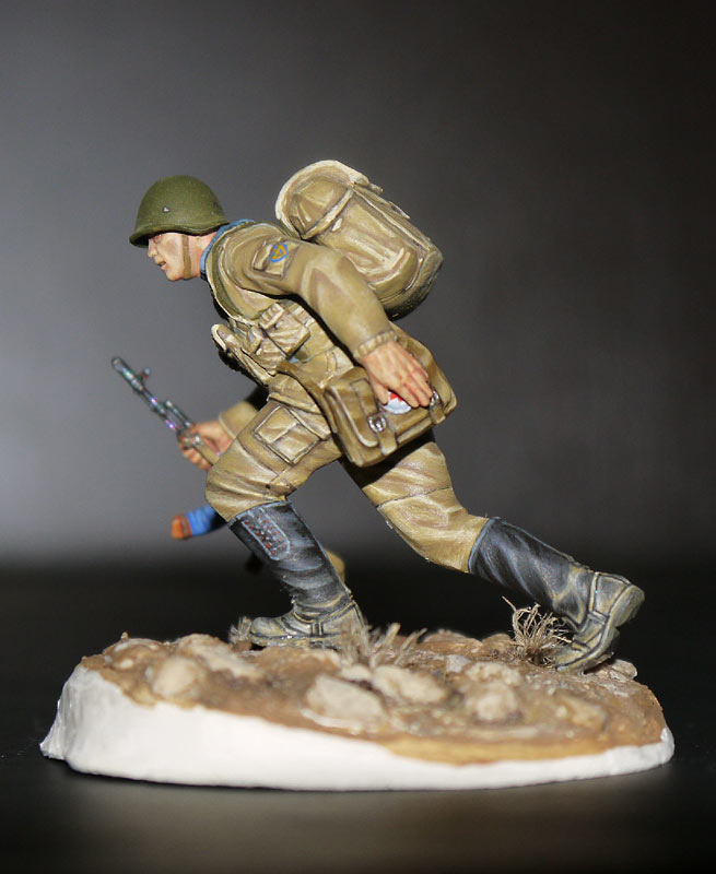 Figures: Soviet paratrooper, Afghanistan, photo #3