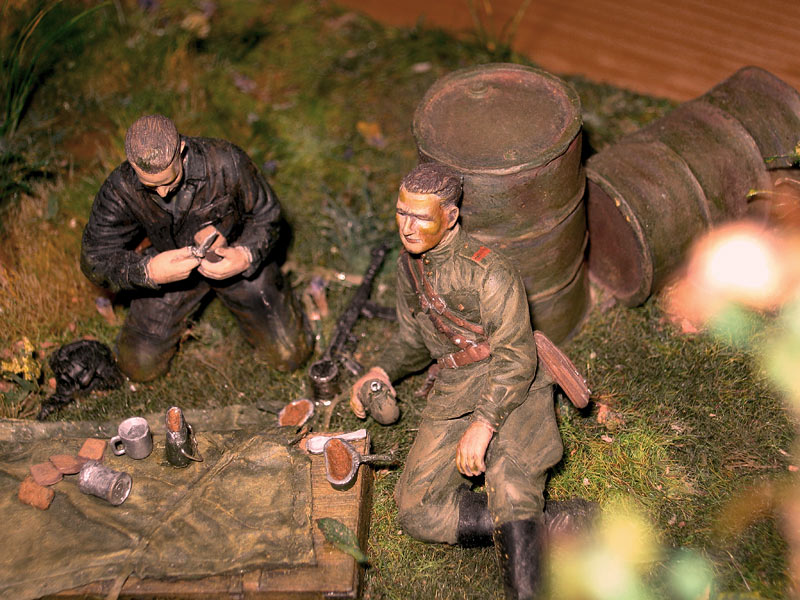 Dioramas and Vignettes: Field kitchen, photo #12