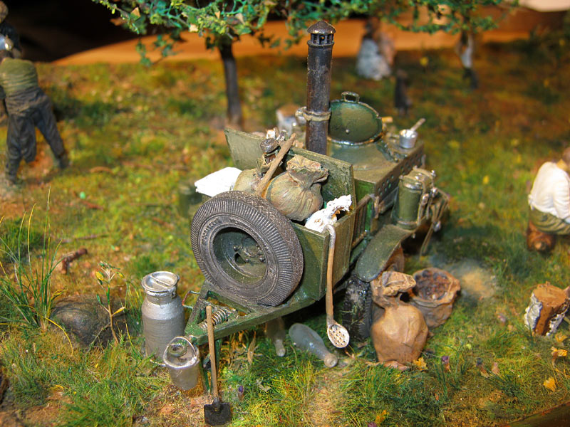 Dioramas and Vignettes: Field kitchen, photo #22