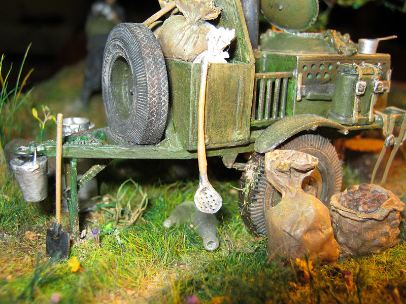 Dioramas and Vignettes: Field kitchen, photo #23